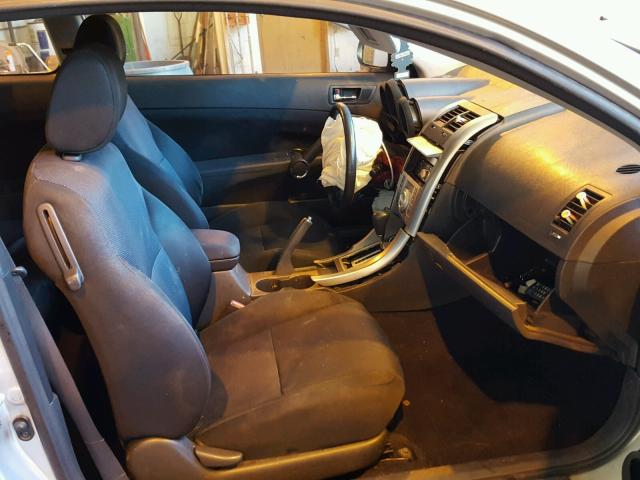 JTKDE177570192451 - 2007 TOYOTA SCION TC 银色 照片 5