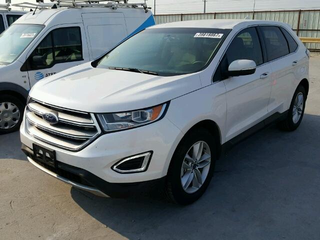 2FMPK3J89HBB42884 - 2017 FORD EDGE Білий фото 2