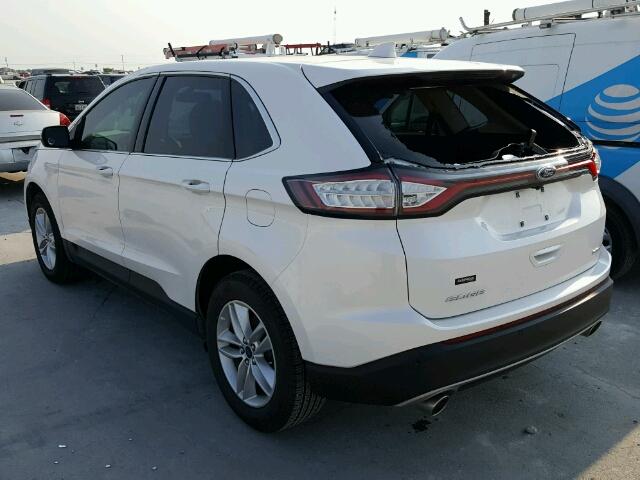 2FMPK3J89HBB42884 - 2017 FORD EDGE Білий фото 3