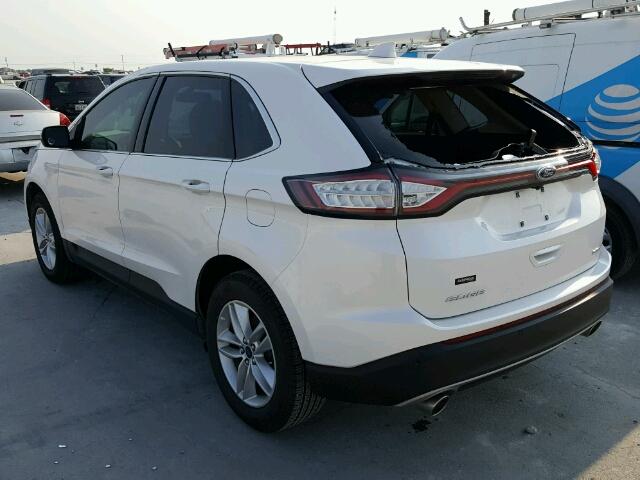 2FMPK3J89HBB42884 - 2017 FORD EDGE WHITE photo 3