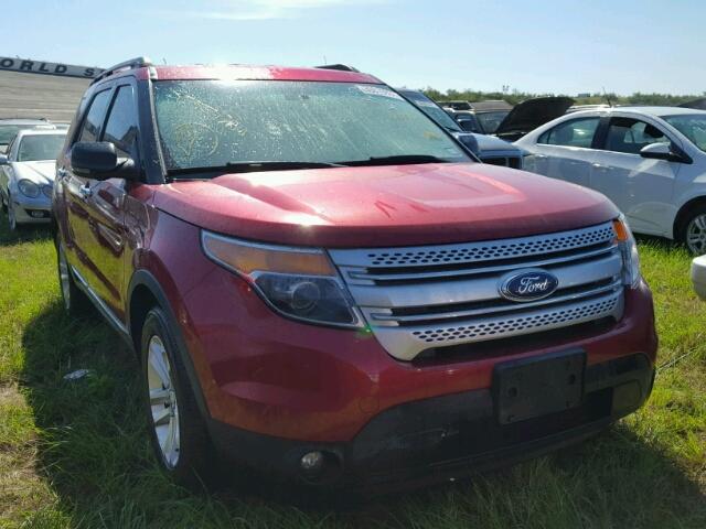 1FMHK7D84BGA60939 - 2011 FORD EXPLORER RED photo 1