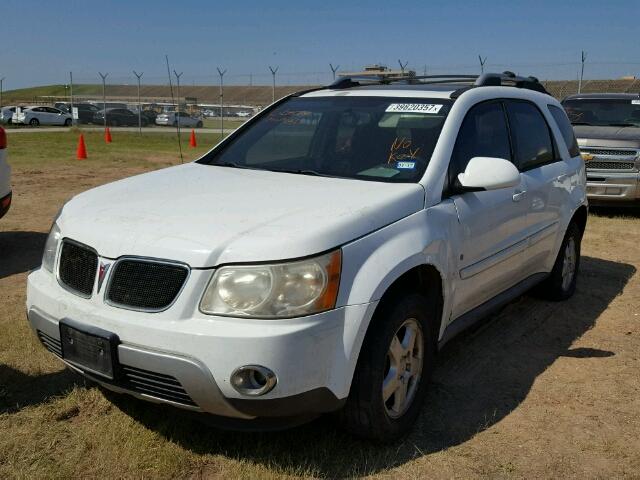 2CKDL73F166059956 - 2006 PONTIAC TORRENT WHITE photo 2