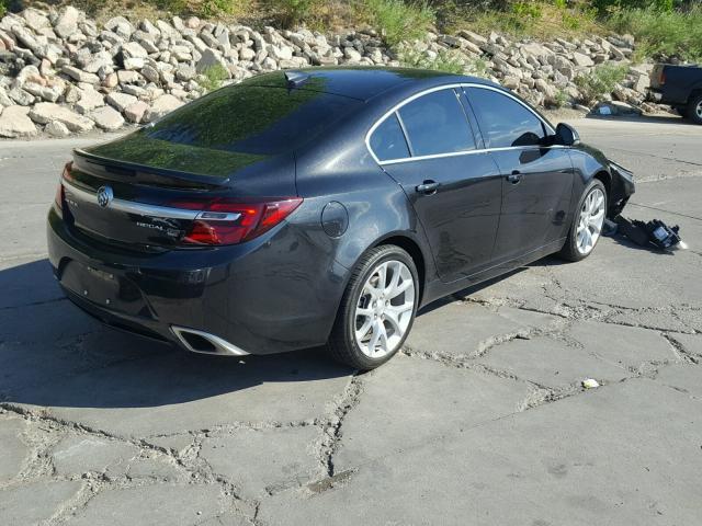 2G4GT5GX6F9292916 - 2015 BUICK REGAL GS Noir photo 4