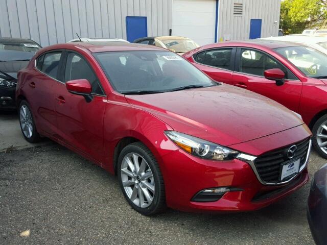 JM1BN1L32H1133953 - 2017 MAZDA 3 RED photo 1