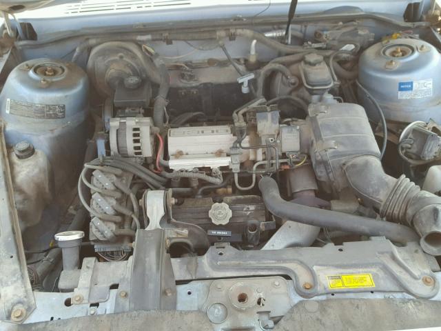 3G4AG55N7PS634731 - 1993 BUICK CENTURY SP BLUE photo 7