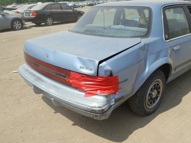 3G4AG55N7PS634731 - 1993 BUICK CENTURY SP BLUE photo 9