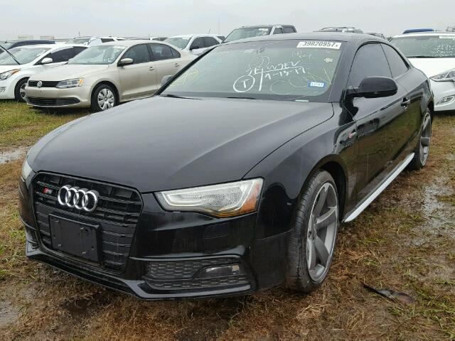 WAU3GAFR5FA022189 - 2015 AUDI S5 PRESTIG BLACK photo 2
