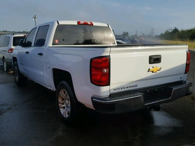 3GCPCREC5EG479435 - 2014 CHEVROLET SILVERADO WHITE photo 3