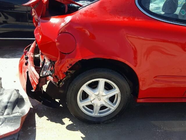 1G3NL12E63C113241 - 2003 OLDSMOBILE ALERO RED photo 9