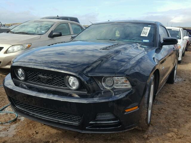 1ZVBP8CF6E5235559 - 2014 FORD MUSTANG GT BLACK photo 2