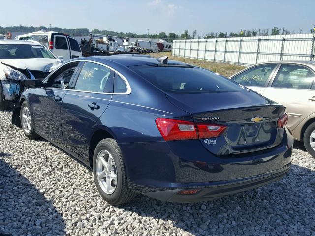 1G1ZB5ST9JF177580 - 2018 CHEVROLET MALIBU LS Mavi foto 3