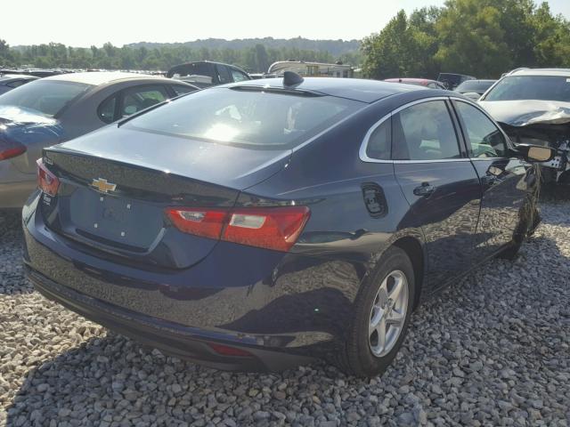 1G1ZB5ST9JF177580 - 2018 CHEVROLET MALIBU LS Mavi foto 4