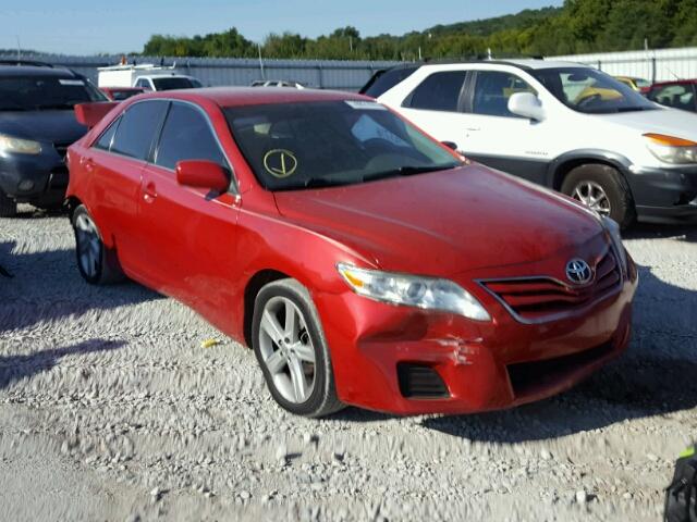 4T1BF3EK8AU091821 - 2010 TOYOTA CAMRY BASE RED photo 1