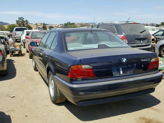 WBAGF8322VDL45892 - 1997 BMW 740 I AUTO WHITE photo 3