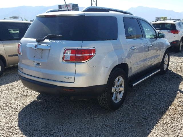 5GZEV23D29J129509 - 2009 SATURN OUTLOOK XR ვერცხლისფერი ფოტო 4