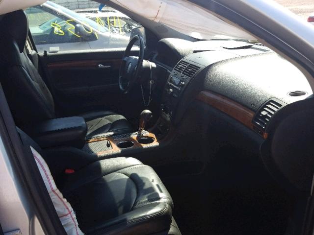 5GZEV23D29J129509 - 2009 SATURN OUTLOOK XR ვერცხლისფერი ფოტო 5