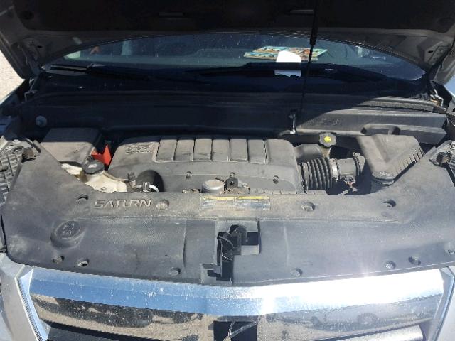 5GZEV23D29J129509 - 2009 SATURN OUTLOOK XR ვერცხლისფერი ფოტო 7