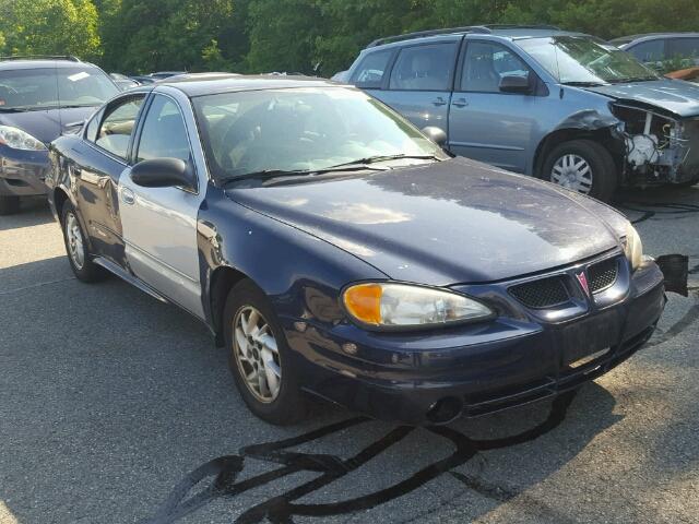 1G2NE52F24M670271 - 2004 PONTIAC GRAND AM S ლურჯი ფოტო 1