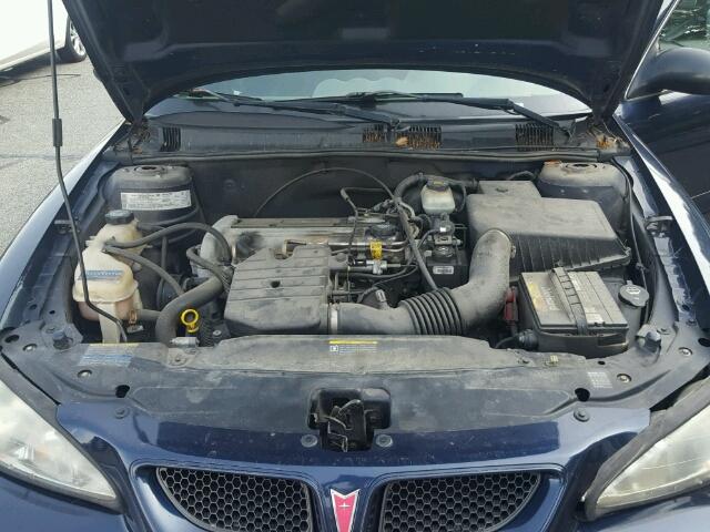 1G2NE52F24M670271 - 2004 PONTIAC GRAND AM S ლურჯი ფოტო 7