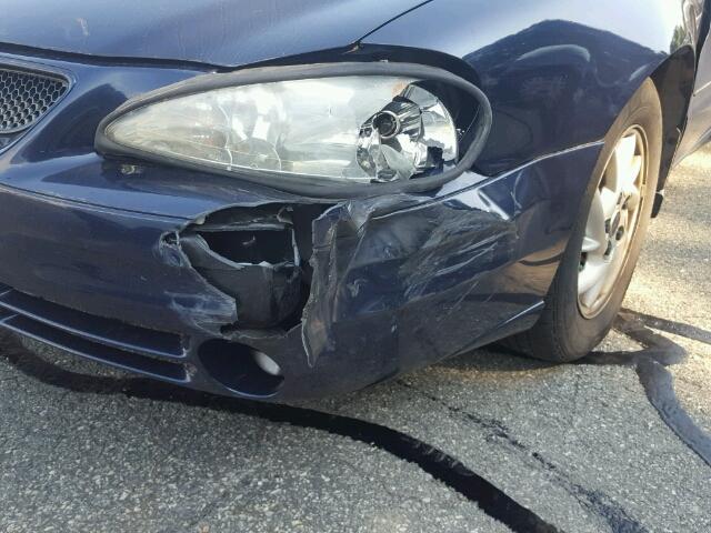 1G2NE52F24M670271 - 2004 PONTIAC GRAND AM S ლურჯი ფოტო 9