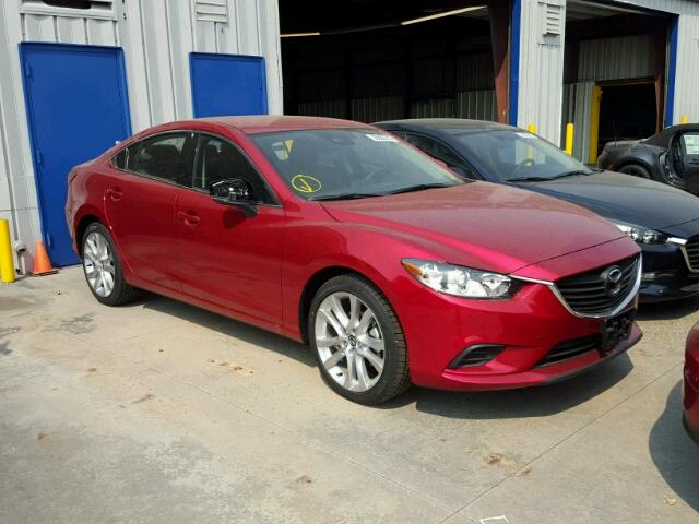 JM1GL1V57H1121534 - 2017 MAZDA 6 RED photo 1