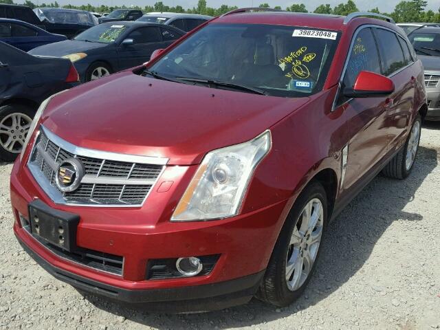 3GYFNBEY6BS610710 - 2011 CADILLAC SRX PERFOR RED photo 2