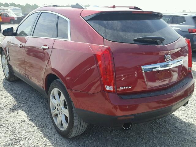 3GYFNBEY6BS610710 - 2011 CADILLAC SRX PERFOR RED photo 3