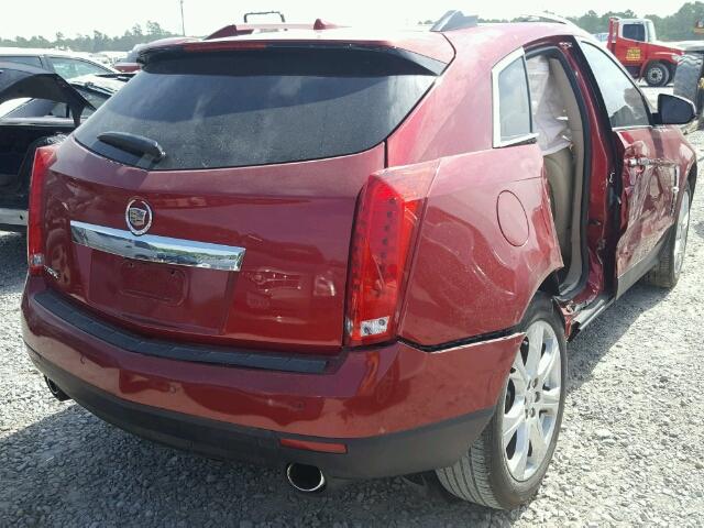 3GYFNBEY6BS610710 - 2011 CADILLAC SRX PERFOR RED photo 4