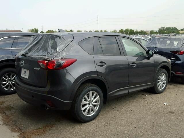 JM3KE4CY9G0917961 - 2016 MAZDA CX-5 GRAY photo 4