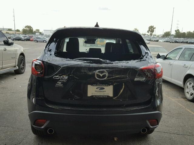 JM3KE4DY1G0837262 - 2016 MAZDA CX-5 BLACK photo 9