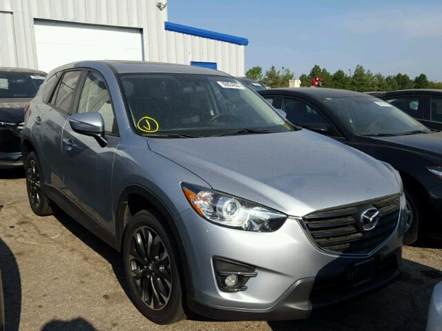 JM3KE4DY5G0768303 - 2016 MAZDA CX-5 GRAY photo 1