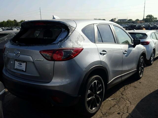 JM3KE4DY5G0768303 - 2016 MAZDA CX-5 GRAY photo 4