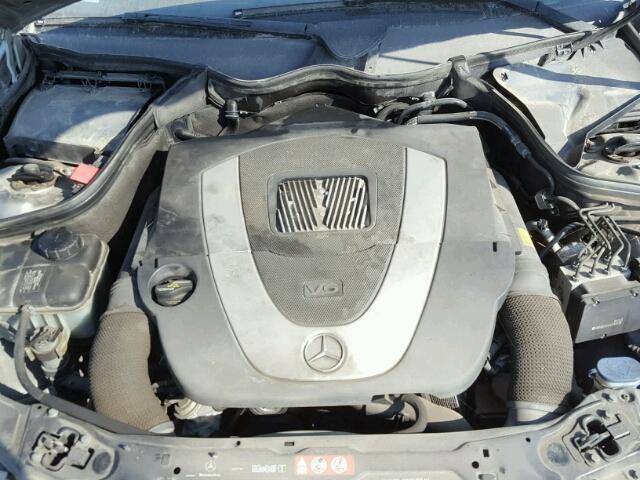 WDBRF52H86E022652 - 2006 MERCEDES-BENZ C GENERATI GRAY photo 7