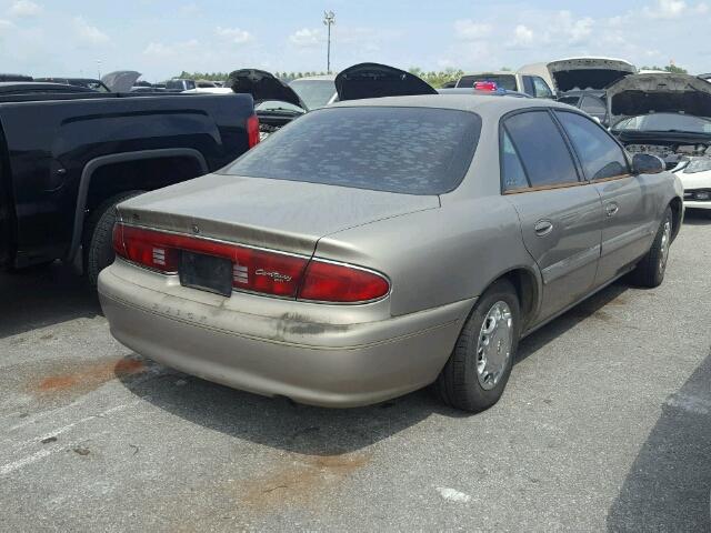 2G4WS52J111230249 - 2001 BUICK CENTURY CU TAN photo 4