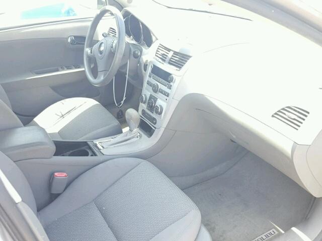 1G1ZH57B68F250574 - 2008 CHEVROLET MALIBU 1LT SILVER photo 5