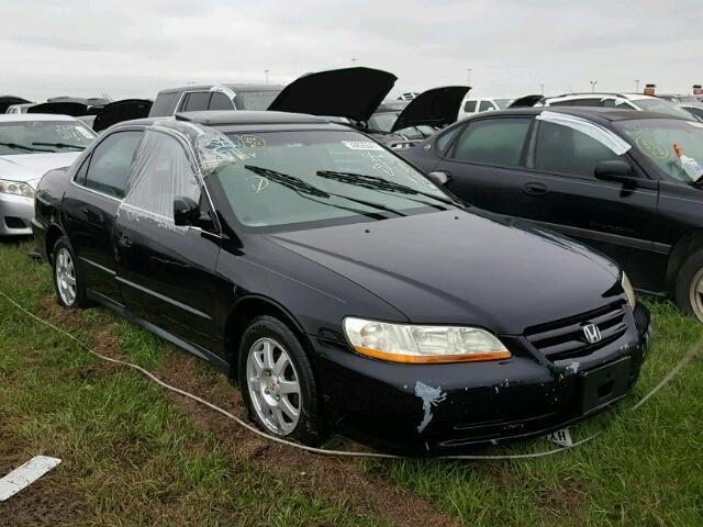 JHMCG56782C031474 - 2002 HONDA ACCORD SE BLACK photo 1