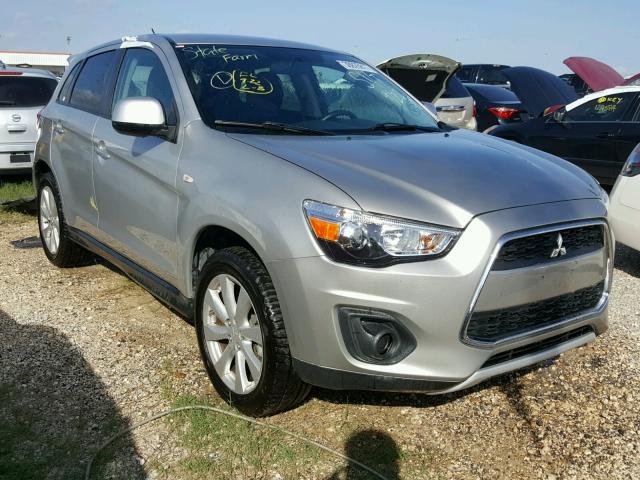 4A4AR3AU3FE003038 - 2015 MITSUBISHI OUTLANDER GRAY photo 1