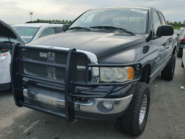 1D7HU18N53S286567 - 2003 DODGE RAM 1500 BLACK photo 2