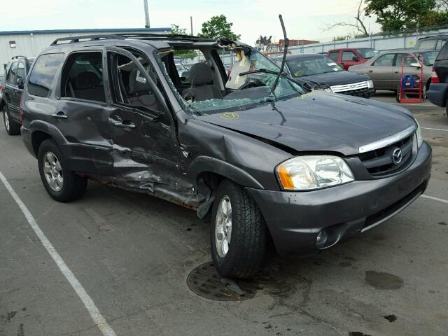 4F2YZ94184KM16176 - 2004 MAZDA TRIBUTE LX GRAY photo 1