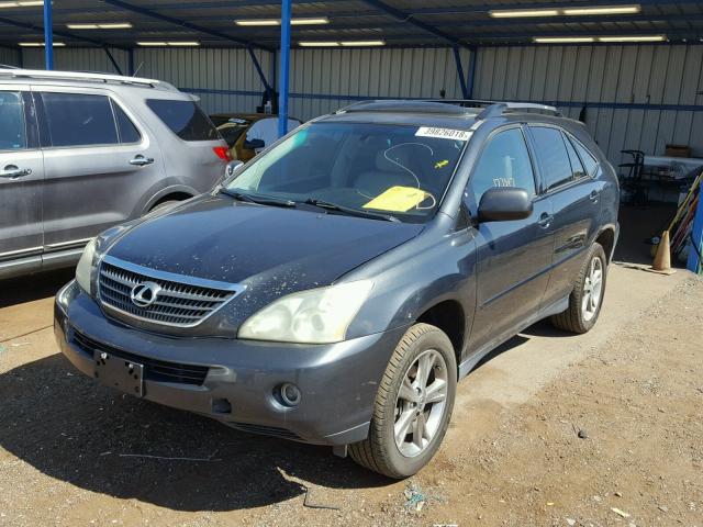 JTJHW31U360017952 - 2006 LEXUS RX 400 BLACK photo 2