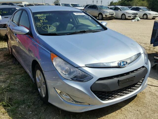 KMHEC4A4XCA056009 - 2012 HYUNDAI SONATA HYB BLUE photo 1