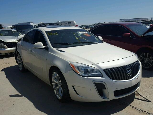 2G4GT5GXXF9230905 - 2015 BUICK REGAL CREAM photo 1