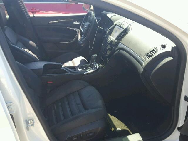 2G4GT5GXXF9230905 - 2015 BUICK REGAL CREAM photo 5