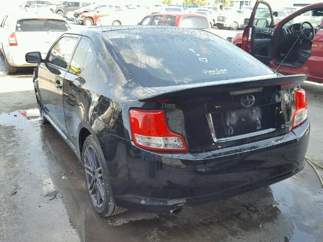 JTKJF5C76B3007280 - 2011 TOYOTA SCION TC 黑色 照片 3