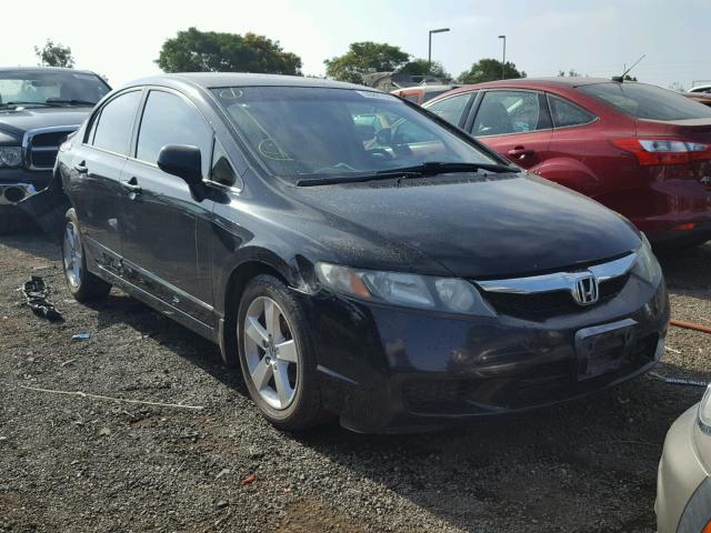 2HGFA1F62BH504011 - 2011 HONDA CIVIC LX-S BLACK photo 1