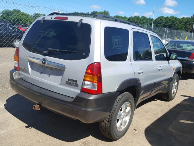 4F2CZ96103KM37268 - 2003 MAZDA TRIBUTE ES SILVER photo 4