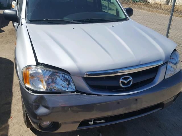 4F2CZ96103KM37268 - 2003 MAZDA TRIBUTE ES SILVER photo 9