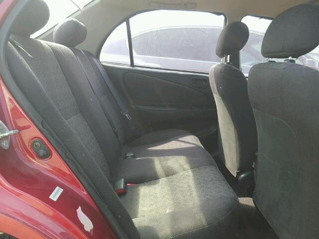 1NXBR18E12Z629066 - 2002 TOYOTA COROLLA CE RED photo 6