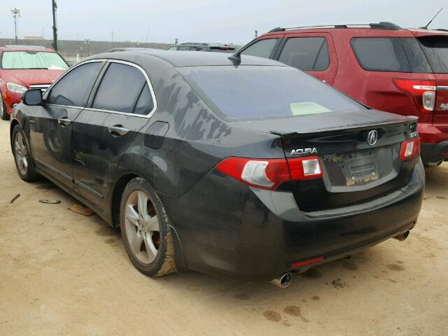 JH4CU26609C015911 - 2009 ACURA TSX BLACK photo 3