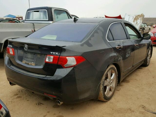 JH4CU26609C015911 - 2009 ACURA TSX BLACK photo 4